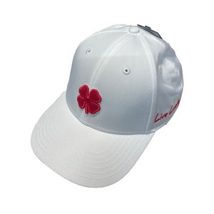 NEW Women's Black Clover Live Lucky Hollywood #23 White Adjustable Toggle Golf