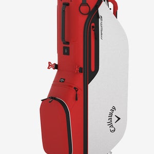 NEW 2024 Callaway Golf Fairway C Fire/White Stand/Carry Golf Bag