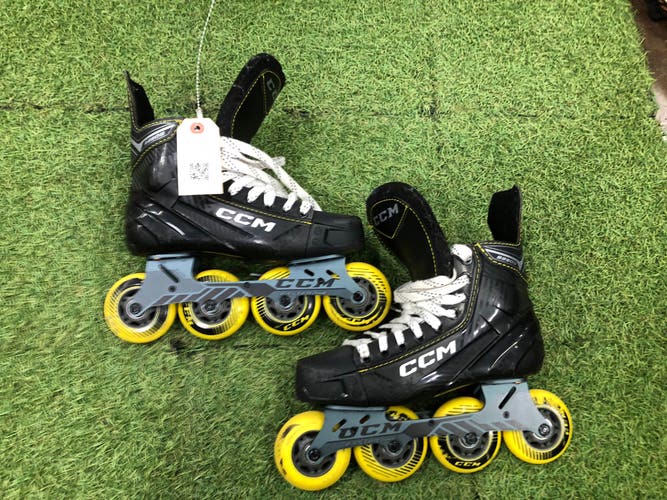 Junior CCM Super Tacks 9350 Inline Skates Regular Width Size 5 (Used)