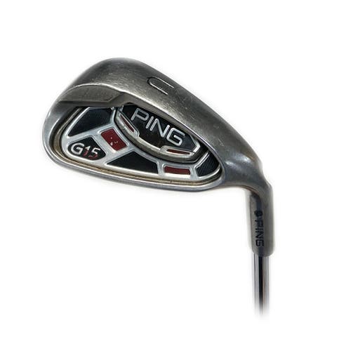 Ping G15 Single Utility Wedge Black Dot Steel AWT Regular Flex
