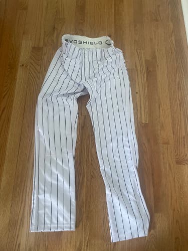 White Men's Medium Adult EvoShield Game Pants (New)