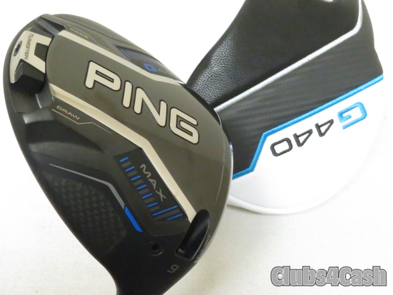 PING G440 MAX Driver 9 Alta CB Blue 50 Stiff Flex +Cover .. MINT
