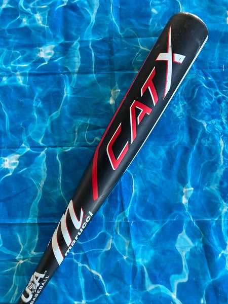 2025 Marucci CATX Alloy Bat USABat Certified (-8) Alloy 22 oz 30" (Used)