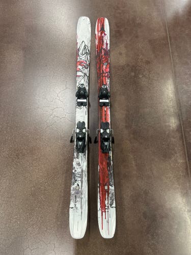 2024 Men's 166cm Atomic Bent 90 All Mountain Skis With Bindings (Used)