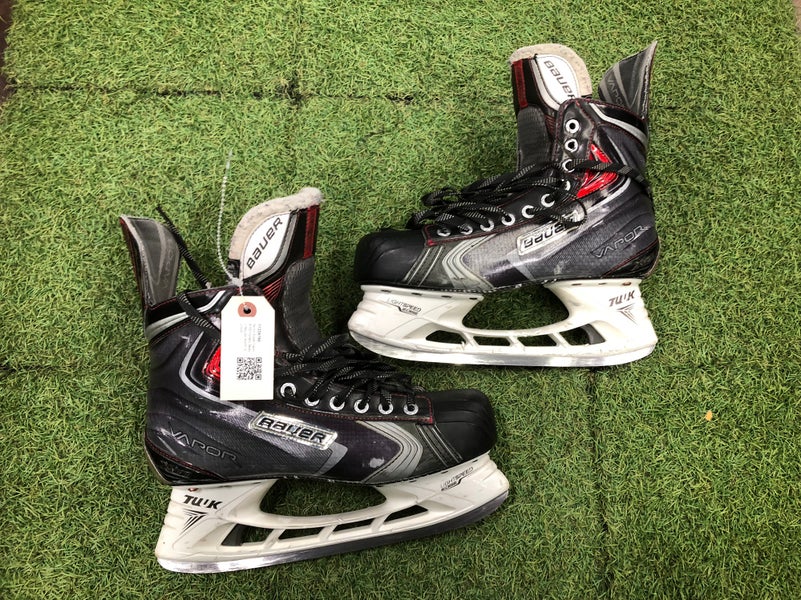 Senior Bauer Vapor X100 Hockey Skates Regular Width 10.0 (Used)