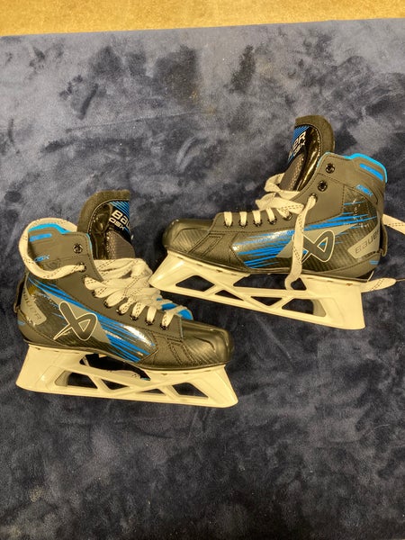 Senior Bauer GSX Hockey Goalie Skates Regular Width 8.5 (Used)