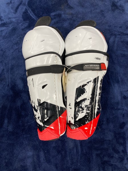 Junior CCM Jetspeed FT485 Shin Pads 11" (Used)
