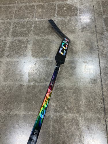 Senior CCM XF Pro Goalie Stick Regular 24" Paddle (Used)