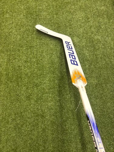 Senior Bauer Hyperlite 2 Goalie Stick Regular 28" Paddle Pro Stock (Reimer)