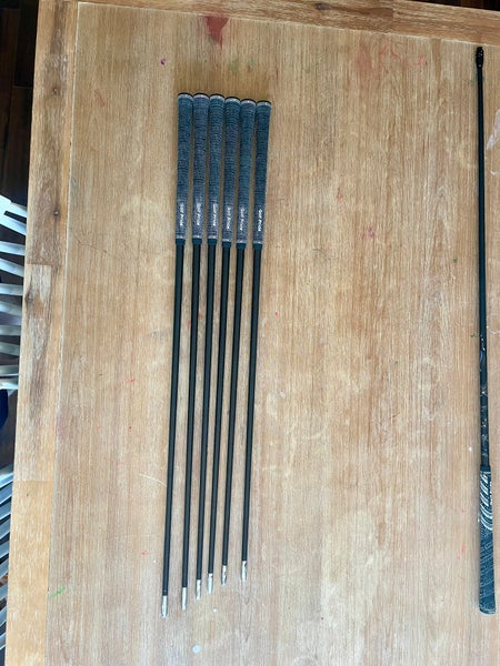 KBS C-Taper Lite Limited (Black PVD) Stiff Flex Golf Shafts / 5-PW