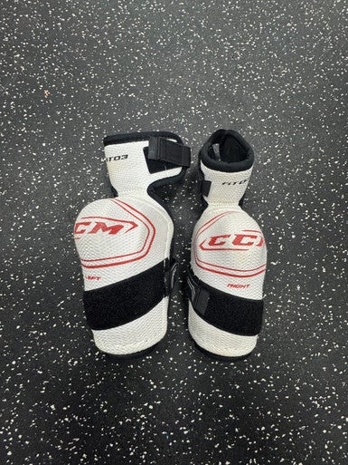 Used CCM FIT 09 Junior Elbow Pads MD 11849-S000033676