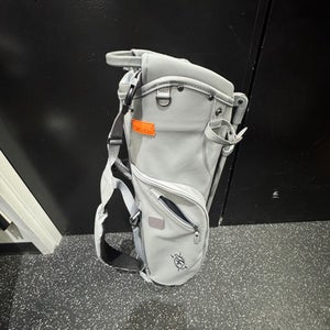Used STITCH Womens Stand Bag Grey 11849-S000033662