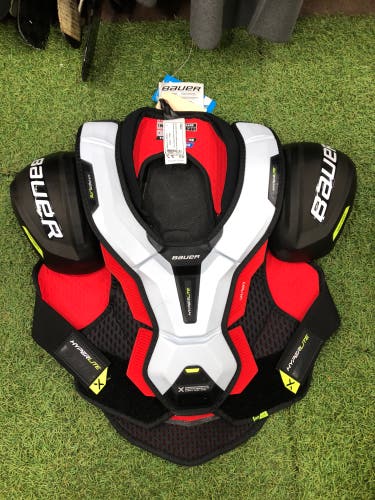 Large Intermediate Bauer Vapor Hyperlite Shoulder Pads (New)