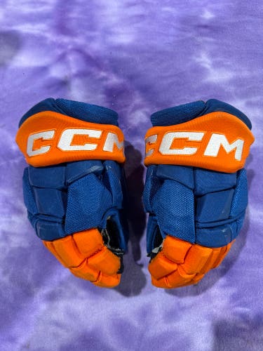 Blue Junior CCM JetSpeed FT6 Gloves 12" (Used)
