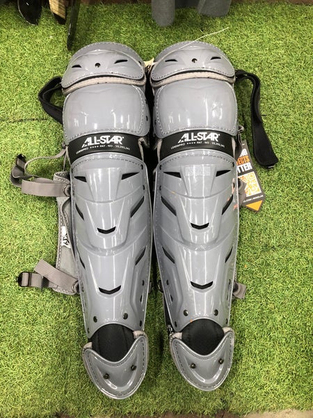 Adult All Star System 7 Axis Catcher's Leg Guard (New)