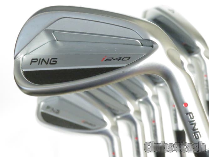 PING i240 Irons Red Dot True Temper Dynamic Gold X100 4-P .. CLEAN