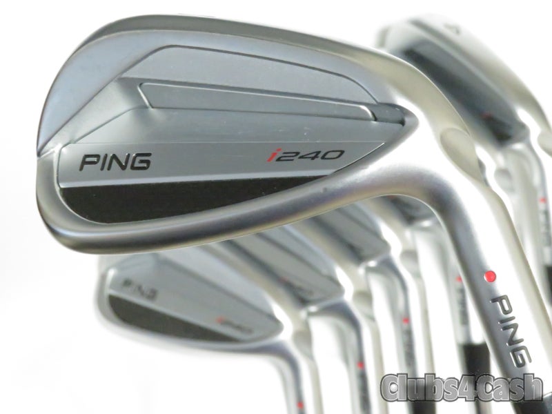 PING i240 Irons Red Dot True Temper Dynamic Gold X100 4-P .. CLEAN