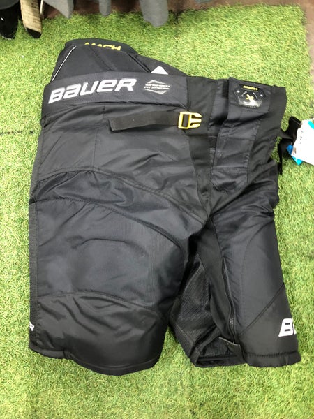 Black Senior Medium Bauer Supreme Mach Hockey Pants (New)