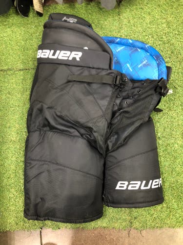 Black Senior Medium Bauer HP ELITE Hockey Pants (New)