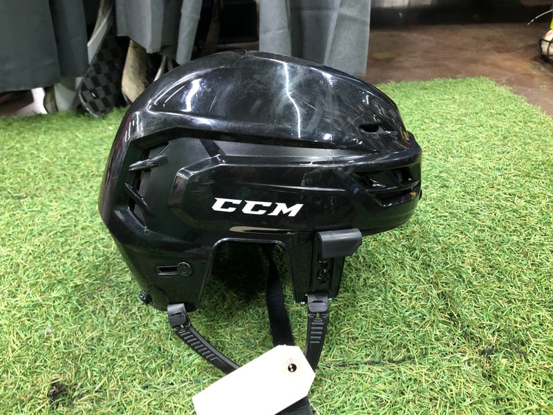 Black Medium CCM Tacks 210 Helmet (Used)