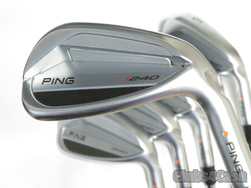 PING i240 Irons Orange Dot KBS Tour 115 Regular+ 6-P+Uw -