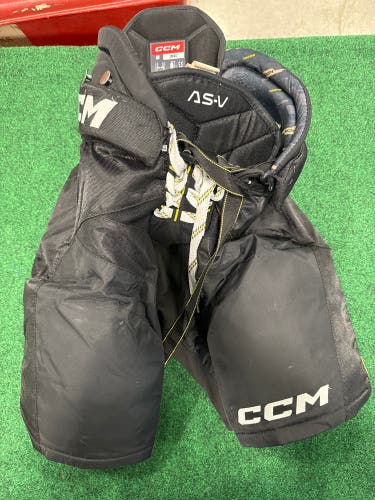 Black CCM Tacks AS-V Hockey Pants (Used) | Senior Small