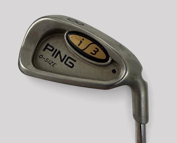 Ping i3 O size 8 Iron Black Dot JZ Regular Flex