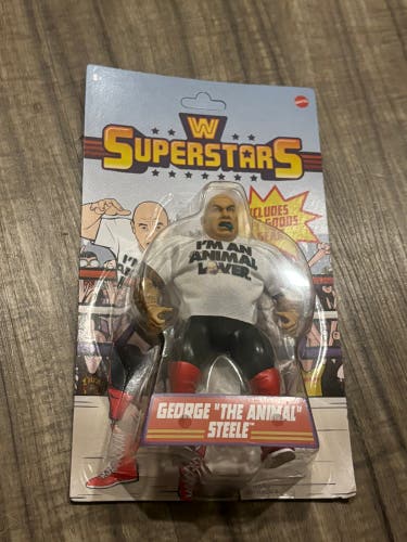WWE Superstars George The Animal Steele Wrestling Figure Series 15 Brand New