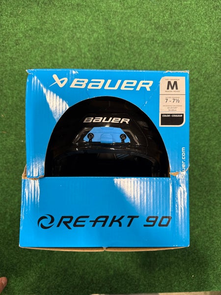 Black Bauer Re-akt 90 Helmet (New) | Medium