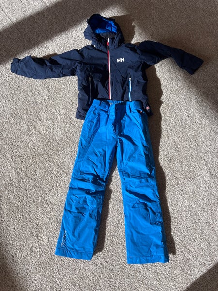 Blue Unisex size 12 Helly Hansen Ski Jacket (Used)