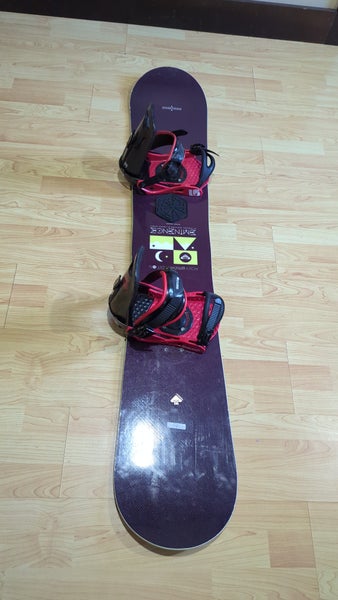 Roxy Torah Bright Edition Eminence C2  152cm W Burton Bindings Size M Fit 8-10.