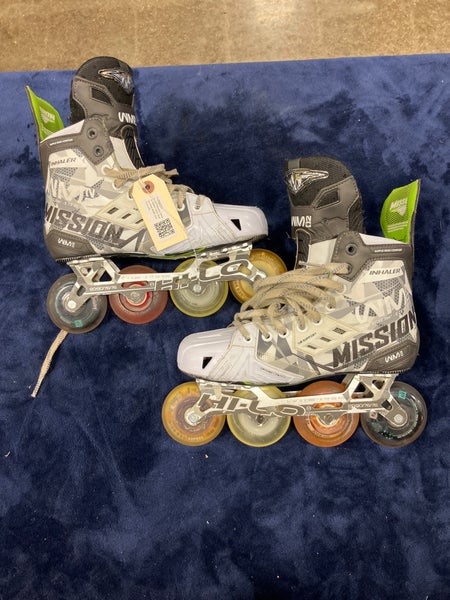 Senior Mission Inhaler WM02 Inline Skates Wide Width Size 8 (Used)