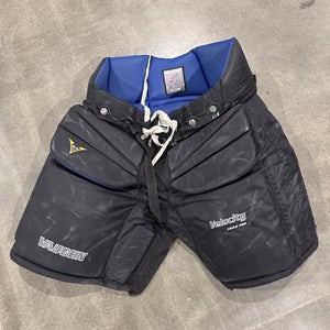 Black Senior Small Vaughn Velocity 1000 Pro Hockey Goalie Pants (Used)
