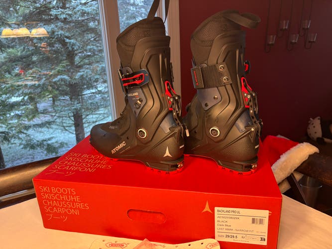 Mondo 29 & 29.5 Unisex Atomic Alpine Touring Ski Boots Medium Flex (New)