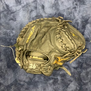 Black Mizuno Prospect Series PowerClose RH Catcher's Baseball Glove 31.5" (Used)