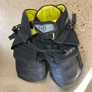 Black Senior Small Warrior Ritual X3E Hockey Goalie Pants (Used)