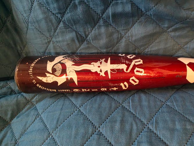 2025 DeMarini Voodoo Alloy USSSA Certified Bat (-10) 19 oz 29" (Used)