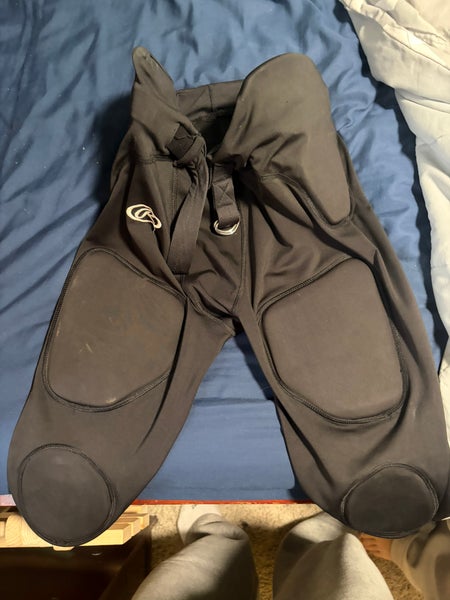 Black Men's XXL Youth Rawlings Game Pants (Used)