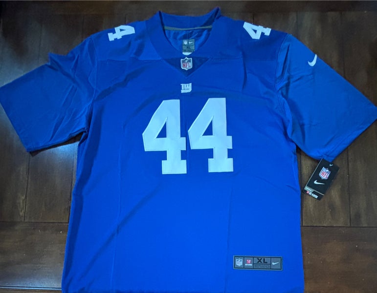 Cam Skattebo #44 New York Giants Stitched Blue Jersey Adult Xl - NWT