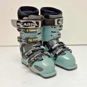 Scarpa Domino Women's Alpine Ski Touring Boots Intuition Wrap Liners MDP 25 US 8