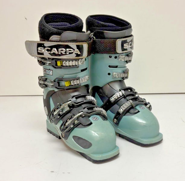 Scarpa Domino Women's Alpine Ski Touring Boots Intuition Wrap Liners MDP 25 US 8