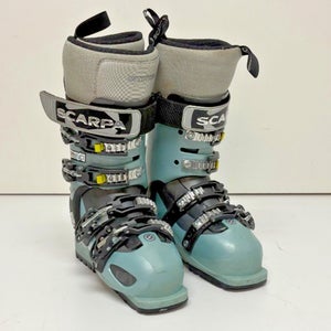 Scarpa Domino Women's AT Ski Boots Tall Intuition Wrap Liners MDP 23.5 US 6.5