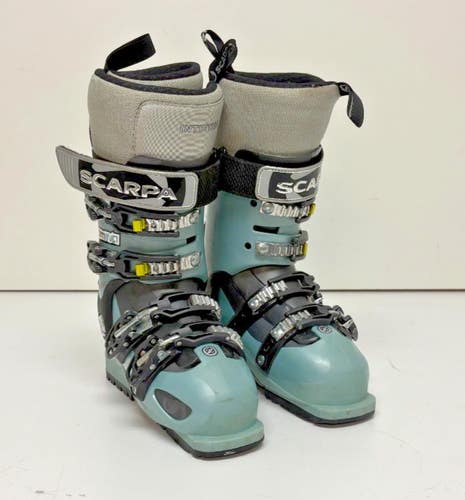 Scarpa Domino Women's AT Ski Boots Tall Intuition Wrap Liners MDP 23.5 US 6.5