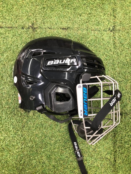 Black Medium Bauer IMS 5.0 Helmet (New)