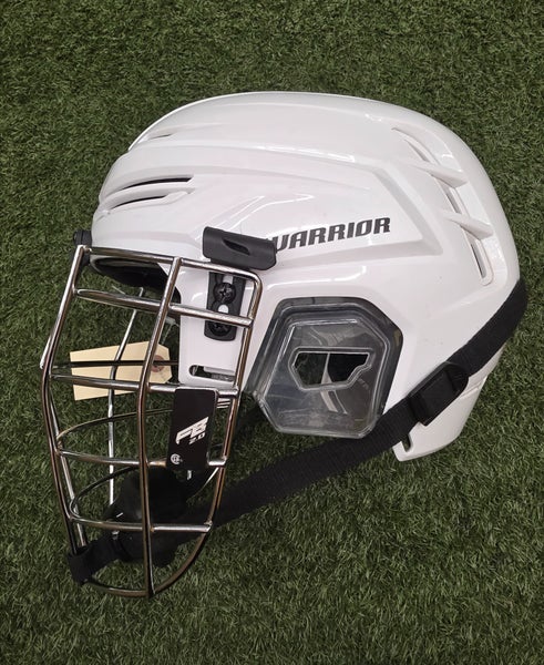 White Large Warrior Alpha One Pro Helmet (7 1/8" - 7 3/4")