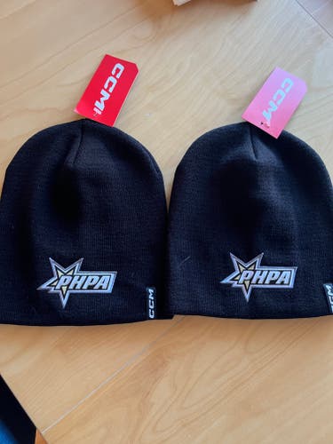 2 PHPA (Professional Hockey Players Association Black CCM Hat (New)
