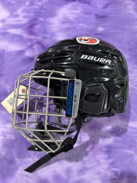 Black Medium Bauer IMS 5.0 Helmet (Used)