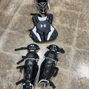 Youth Under Armour Catcher's Set (Used)
