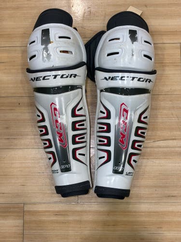 Senior CCM Vector Shin Pads 15" (Used)
