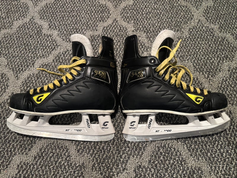 Graf Supra 703 Hockey Skates Regular Width 8.5 (Used)